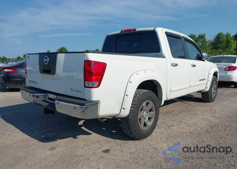 2011 Nissan Titan Sv из США, поврежденный, VIN 1N6AA0EC6BN308247